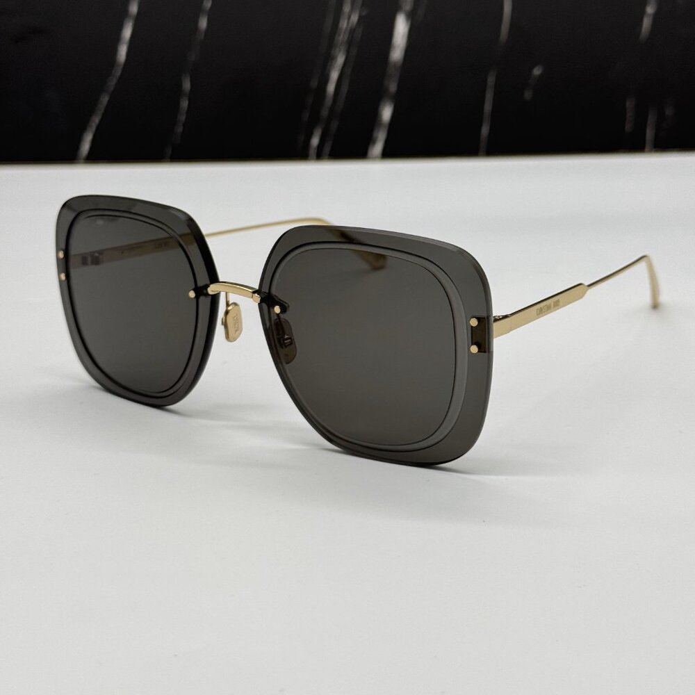 NEW ULTRADIOR SU B0A0 DIOR GOLD SMOKE WOMEN DIOR SUNGLASSES - Picture 3 of 12